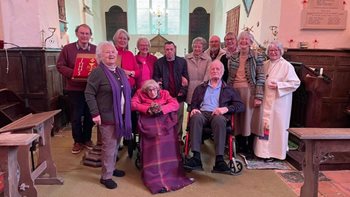 Eye couple revisits their wedding venue 68 years later to celebrate milestone