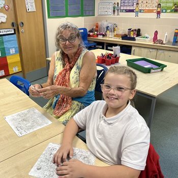 Chichester care home residents team up with local school for a DIY project