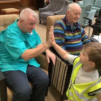 Local children brighten York care home residents’ day