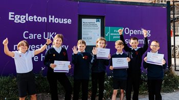 Local school children name suites at Tring’s newest care home