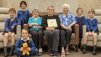 Bees and honey: Winnie the Pooh Day brings generations together at a care home in Wiltshire