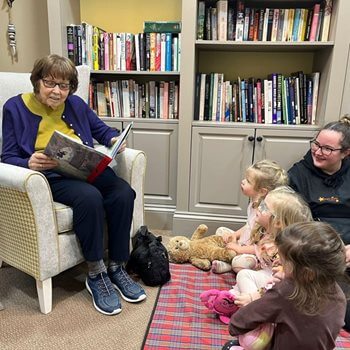 Edinburgh care home hosts special storytelling session