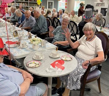 Welcome to Wonderland! Care home hosts special tea party with local youngsters