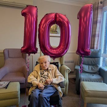 101 candles for Chelmsford care home resident