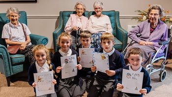 Schools join Hertfordshire care homes for journey into Christmas past