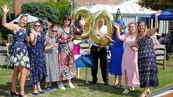 Care home marks anniversary by bringing Ascot to Littlehampton 
