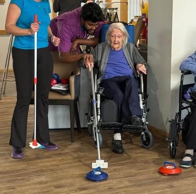 Hailsham care home residents sweep up success