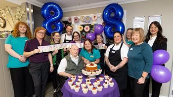 Bromsgrove care home toasts anniversary