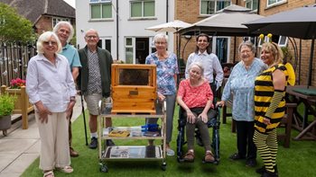 Kingston Vale care home learn more about our pollinators