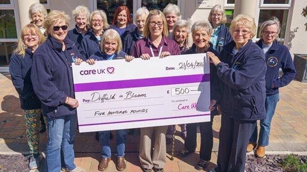 Driffield care home donates to community group