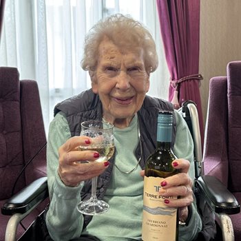 103-year-old Cambridgeshire care home resident shares secret to a long life