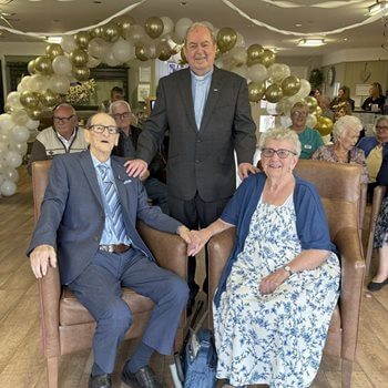 Ipswich care home hosts wedding blessing for 91-year-old resident