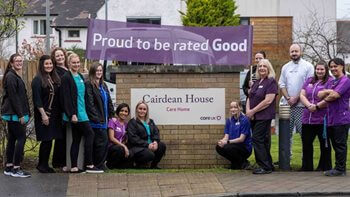 National care inspectors praise Edinburgh care home