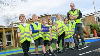 Wantage care home helps local children learn about safety