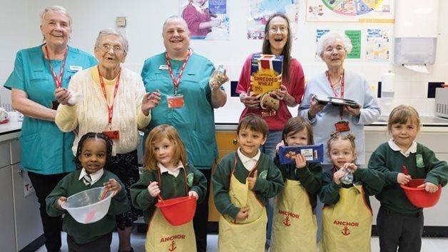 Bury St Edmunds care home residents team up with local youngsters to bring back favourite recipes  