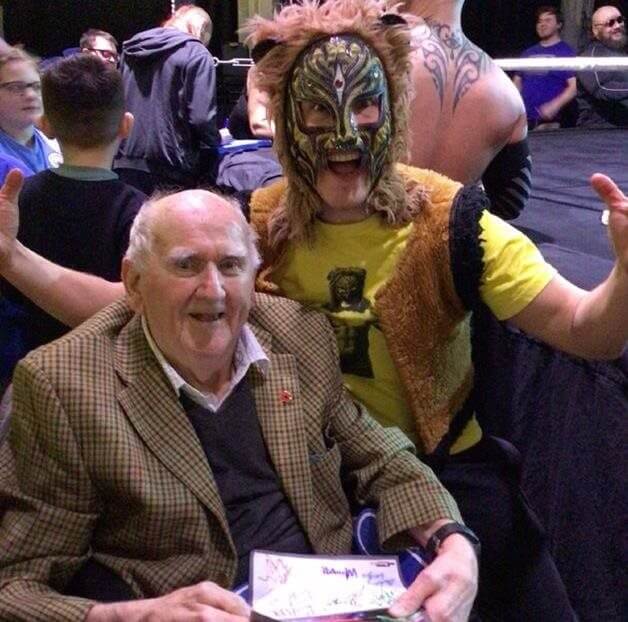 Frome care home surprises wrestling-mad 96-year-old 