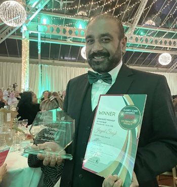 Leatherhead care home wins big at prestigious regional awards