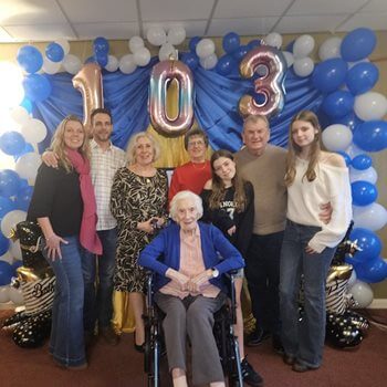 Slough war veteran turns 103 in style