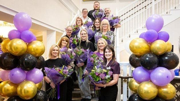 Knutsford care home celebrates dedicated colleagues