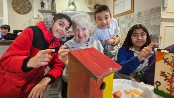 Residents at Harrow care home go cuckoo over RSPB Big Garden Birdwatch