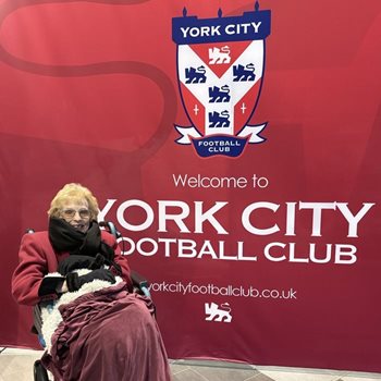 York care home makes York City superfan’s wish come true
