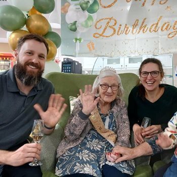 Harrow care home resident, 101, shares secret to long life 