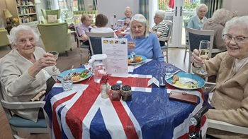 Care home celebrates VE Day in style