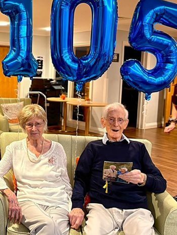 “A good glass of wine always” – Sutton Coldfield 105-year-old resident shares the secret to living a long life 