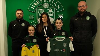 Edinburgh care home strikes goal-den partnership with youth football academy