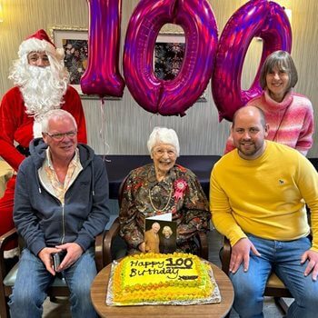 Never having to “kiss many frogs” – the secret to a long life according to 100-year-old Bristol care home resident