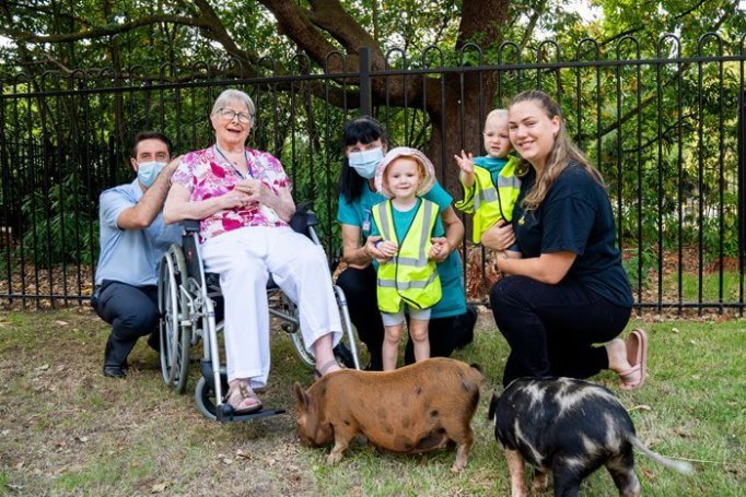 Team Leader Care Nights - Ancasta farm visit 