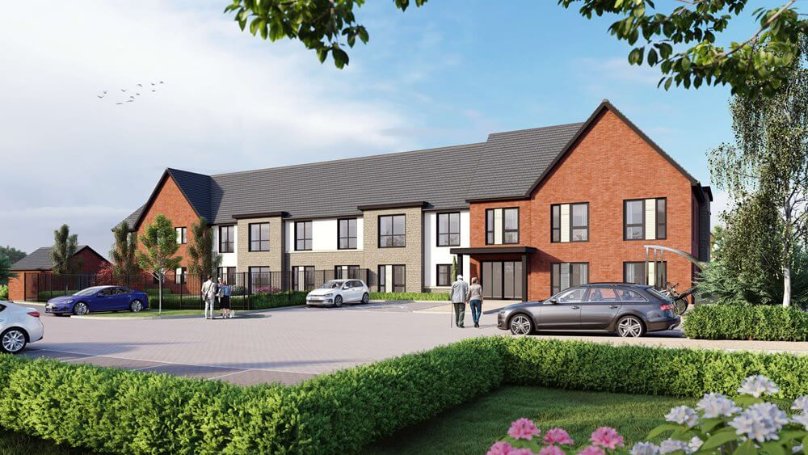 A CGI drawing of our new Yate care home