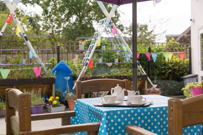 Lifestyle Co-ordinator - Sherwood Grange picnic table