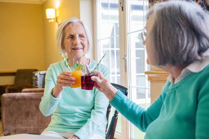 Mountfitchet House - Mountfitchet residents hydration