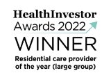 Health Investor Award 2022 winner - Residential Care Provider of the Year 