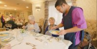 Mum is eating well at Cuttlebrook Hall