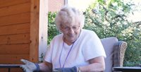 Mum's life has changed for the better since moving into Londale Mews