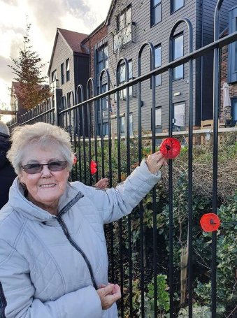 Team Leader Care - Dashwood poppy display 