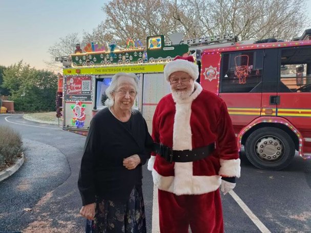 Care Assistant Bank - Carpathia fire engine visit 