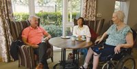 Mum has a busy social life at Mercia Grange