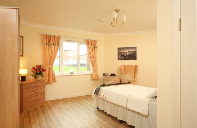 Night Senior Care Assistant - Armstrong House bedroom