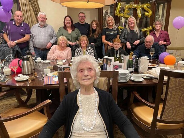 Dining Room Assistant - halecroft anne's 106th birthday