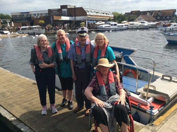 Cavell Court - Cavell Court boat trip