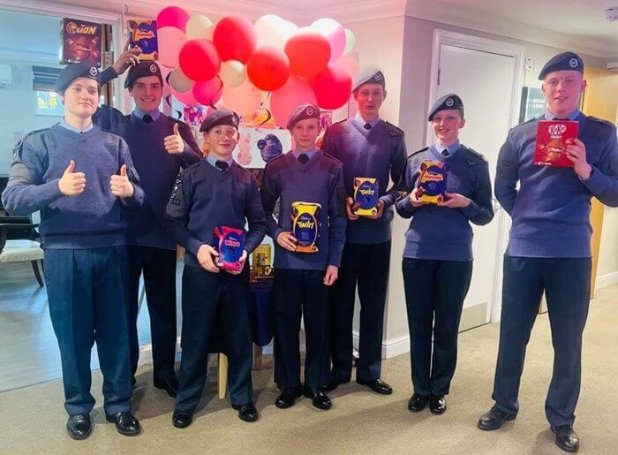 Domestic Bank - Ivy Grove Easter Cadets visit 