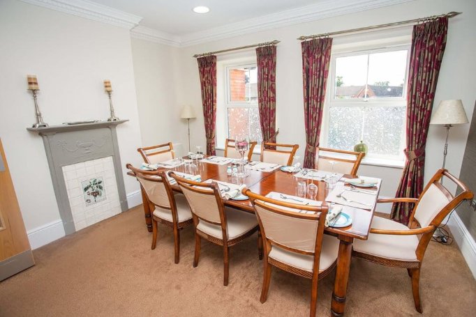 Activities Assistant Bank - Maids Moreton dining area