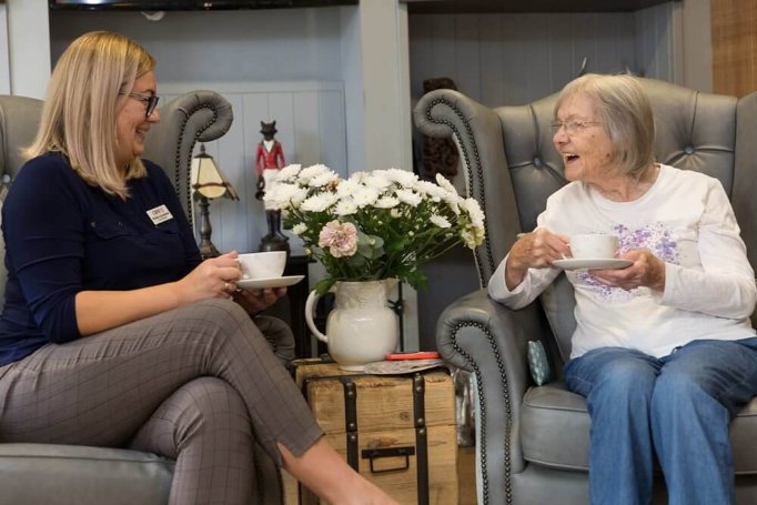 Lifestyle Co-ordinator - Sherwood Grange resident and colleague