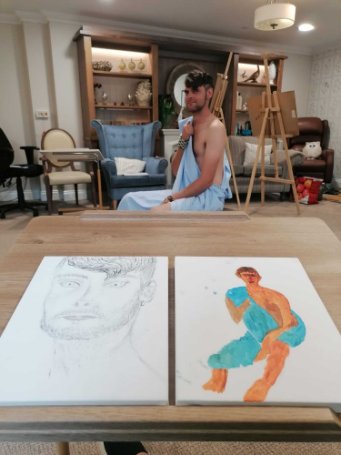 Receptionist Bank - Lonsdale Mews life drawing session 