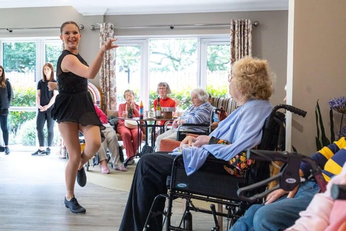 Care Assistant - Mercia Grange dancers