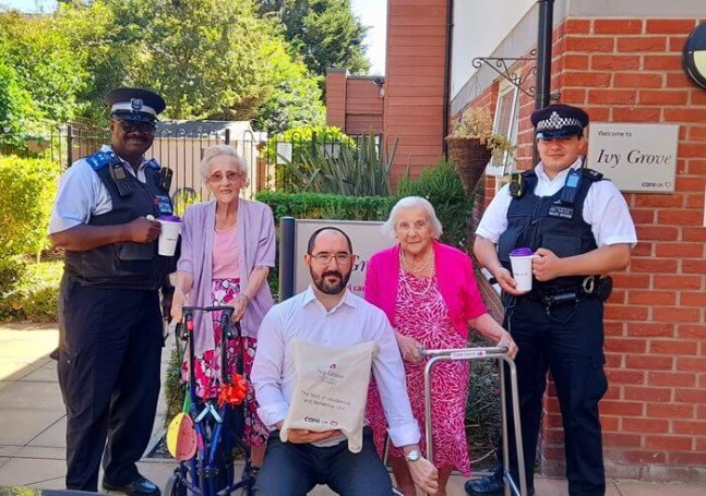 Housekeeper - ivy grove welcome local police 