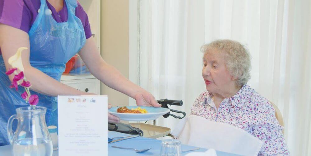 Dining with dignity at Field Lodge